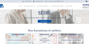 Accueil du site internet seirf.fr